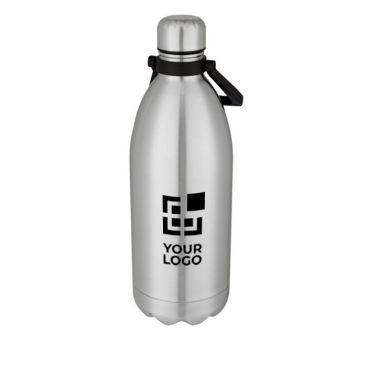 Bouteille publicitaire avec fonction thermos avec zone d'impression