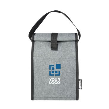 Sac isotherme à fermeture rabattable avec zone d'impression