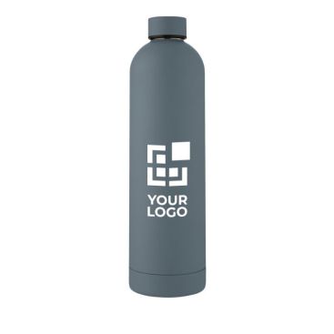 Bouteille thermos au design moderne avec zone d'impression