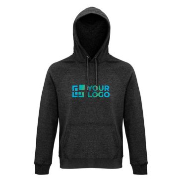 Sweat personnalisé à capuche éco 280 g/m2 avec zone d'impression