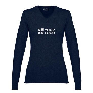 Pull personnalisé avec col en V de 220 g/m2