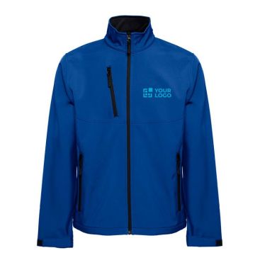 Veste promotionnelle imperméable 280 g/m2 couleur bleu roi première vue
