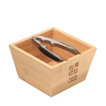 Bol avec casse-noix en métal