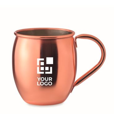 Tasse de cocktail avec finition en cuivre