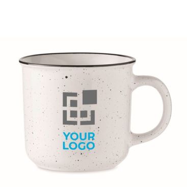 Grande tasse en céramique de style vintage
