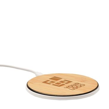 Chargeur en bambou avec base en ABS