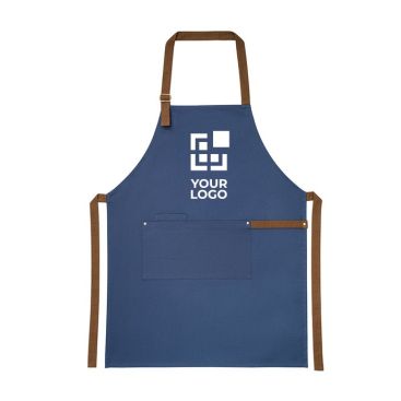 Tablier avec détails métalliques 300 g/m2 avec zone d'impression