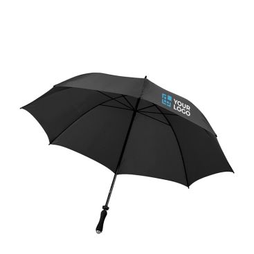 Parapluie manuel avec sangle d'épaule avec zone d'impression