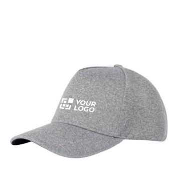 Casquette élastique à 5 faces avec zone d'impression