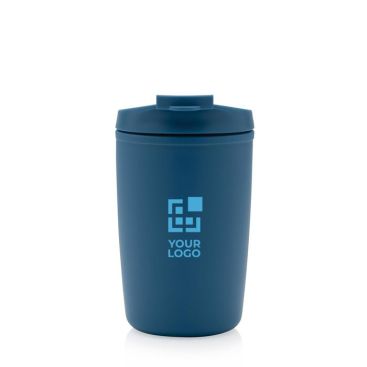 Mug fabriqué à partir de plastique recyclé avec zone d'impression