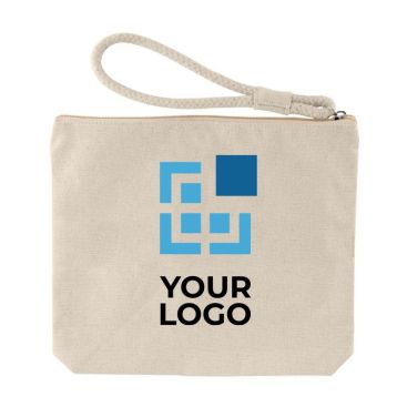Trousse de toilette en coton 310 g/m2 avec zone d'impression
