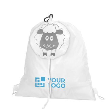 Sac à dos en polyester en forme d'animal avec zone d'impression