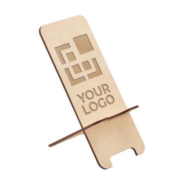 Support pour portable en bois de 2 pièces avec graines de pin Birch