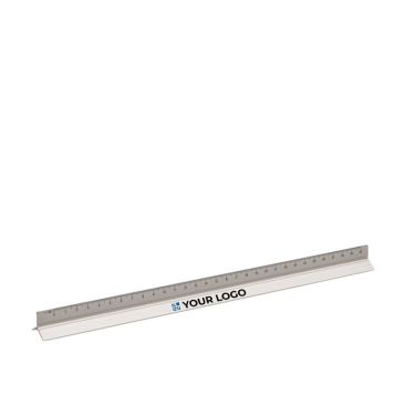 Règle d'architecte de 30 cm en aluminium