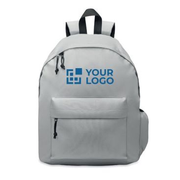 Sac à dos personnalisé en polyester uni 