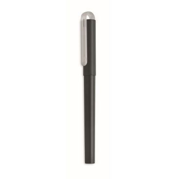 Stylos recyclés avec encre gel couleur noir première vue