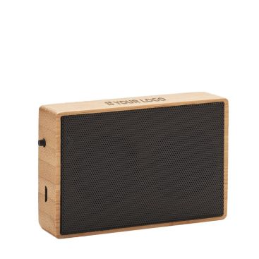 Enceinte sans fil avec chargeur solaire avec zone d'impression