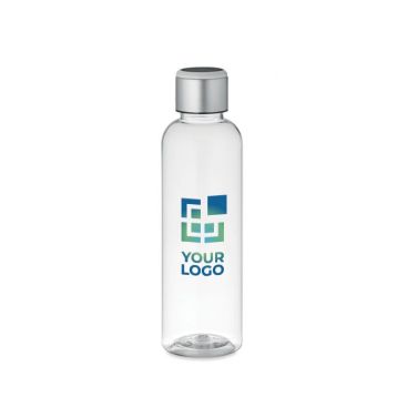 Bouteille en tritan avec alerte d'hydratation avec zone d'impression