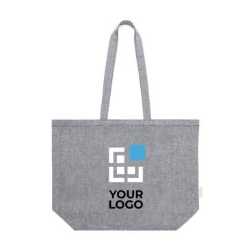 Sac en coton recyclé et longues anses 140 g/m2