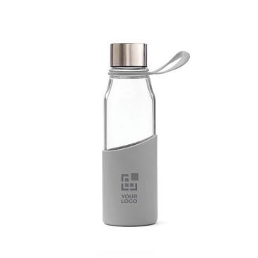 Bouteille personnalisée en verre avec manchon