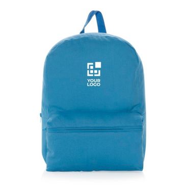 Sac à dos en toile recyclée 285 g/m2 en couleur