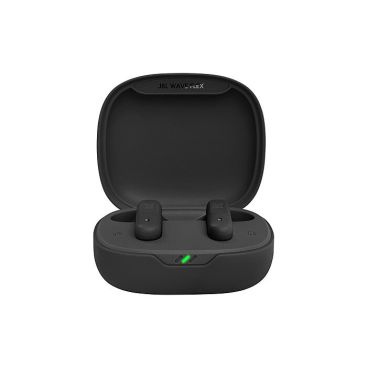 Écouteurs audio avec Bluetooth et étui couleur noir