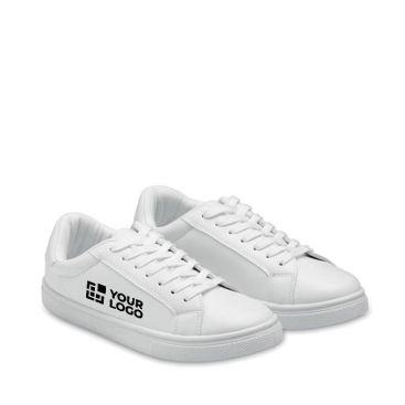 Chaussures en cuir synthétique léger avec semelle caoutchouc taille 42