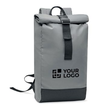 Sac à dos à roulettes en polyester réfléchissant pour ordinateur 15´´