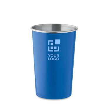 Gobelet personnalisé réutilisable en acier inoxydable recyclé 300ml