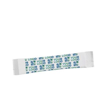 Sachet long de sucre blanc personnalisable 4g