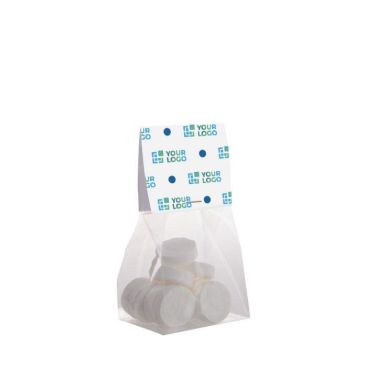 Sachet de Wilhelmina Mints avec en-tête personnalisable 50g