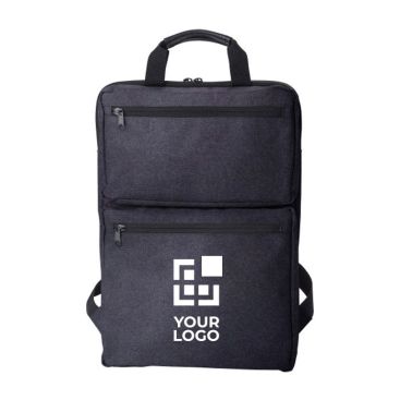 Sac à dos pour PC 15'' en polyester et coton avec 2 poches
