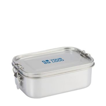 Boîte à lunch en acier recyclé avec fermoirs à clip 750ml