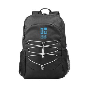 Sac à dos pour PC 15,6'' en RPET à éléments réfléchissants