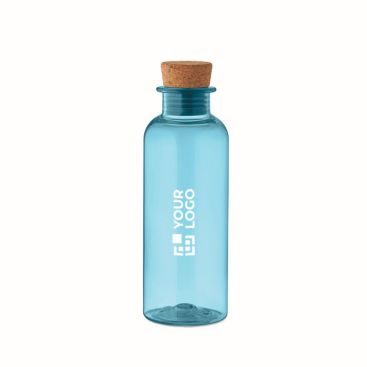 Bouteille Tritan Renew™ avec bouchon rond en liège 500 ml