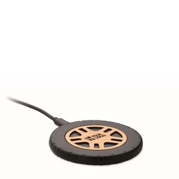 Chargeur rapide sans fil en forme de pneu de voiture 15W