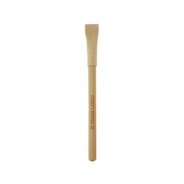 Stylo en bambou sans encre avec pointe en graphite noir