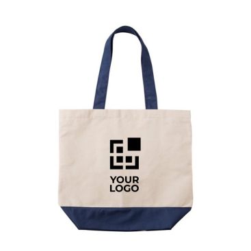 Sac en coton à couleur assortie et poche intérieure 280 g/m²