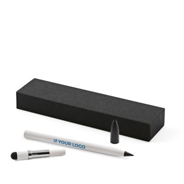 Crayon infini en aluminium recyclé avec gomme vue principale