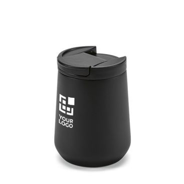 Gobelet isotherme en inox recyclé à couvercle étanche 350 ml