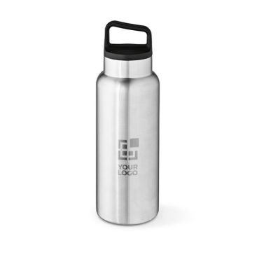Gourde en inox recyclé à mousqueton intégré 1,03 L