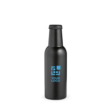 Gourde bouteille de bière en inox à bouchon étanche 350 ml