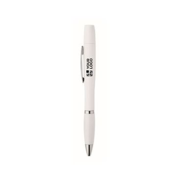 Stylo à bille bleu avec kit de nettoyage pour écouteurs inclus