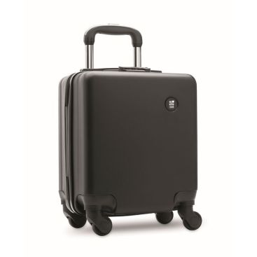 Valise cabine en ABS, 4 roulettes et serrure à combinaison, 14 pouces