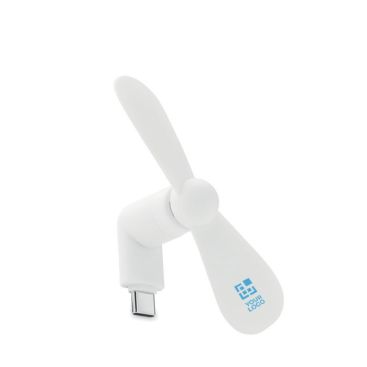 Ventilateur portable pour téléphone via port USB-C