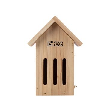 Maisonnette à suspendre en forme de papillon en bois de pin