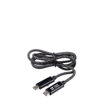 Câble de charge en nylon de 1 mètre avec ports USB-C 100W