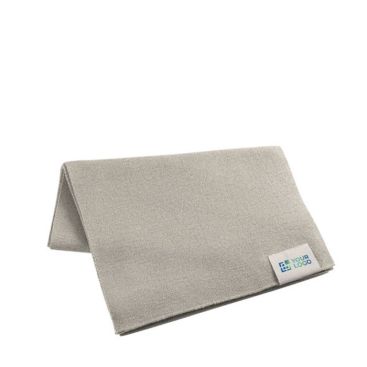 Écharpe en polyester recyclé de RPET avec patch personnalisable