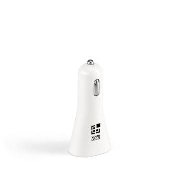 Adaptateur de voiture en plastique avec USB pour charger téléphone