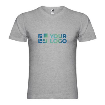 T-shirt à manches courtes col en V en coton pour homme 155 g/m² Roly
